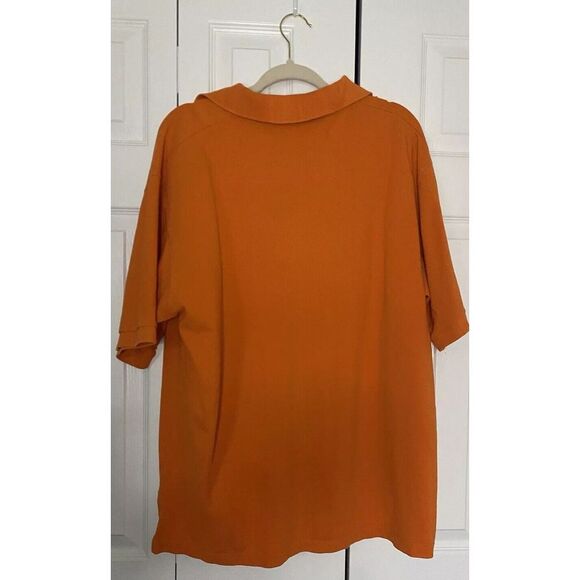 Polo Ralph Lauren Shirt Mens Size 2x Classic Fit Solid Orange Short Sleeve XXL - Picture 2 of 8